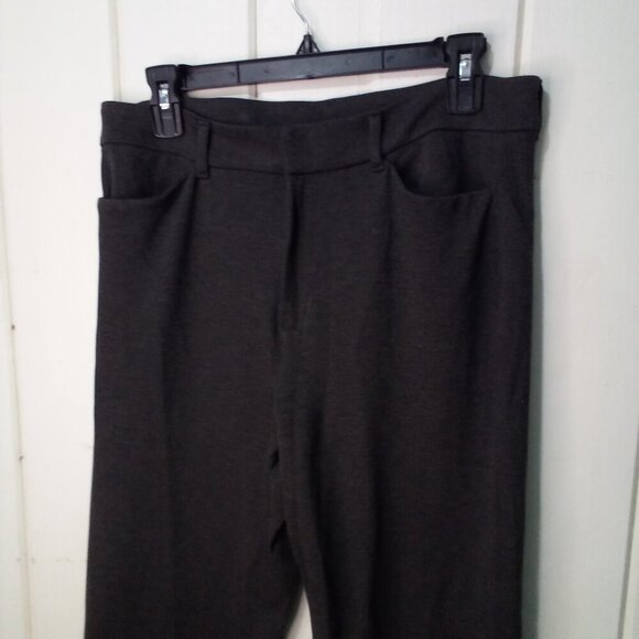 Old Navy Pants Women 12 Flare Trouser Soft Stretch Gray - Picture 9 of 15